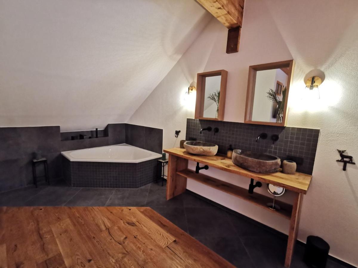 Alte Baeckerei Apartment Bescheid Luaran gambar